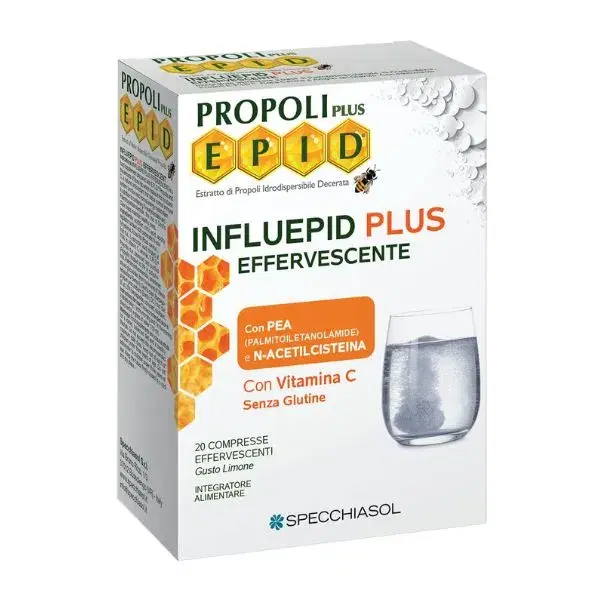 Specchiasol Influepid Effervescente Integratore Sistema Immunitario 20 Compresse