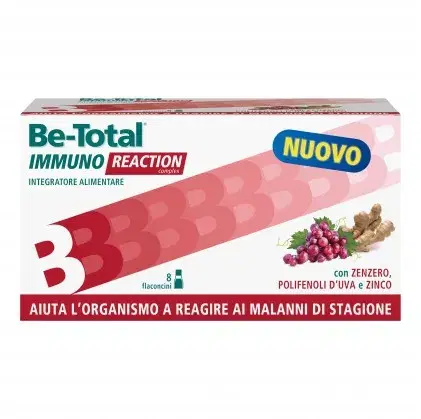 Betotal Immuno Reaction Integratore Sistema Immunitario 8 Flaconcini