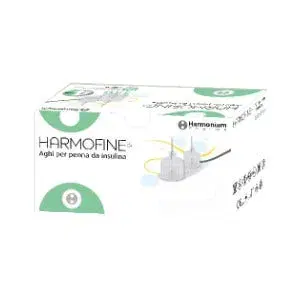 Ago Harmofine Penna Insulina Gauge 31 5mm 100 Pezzi