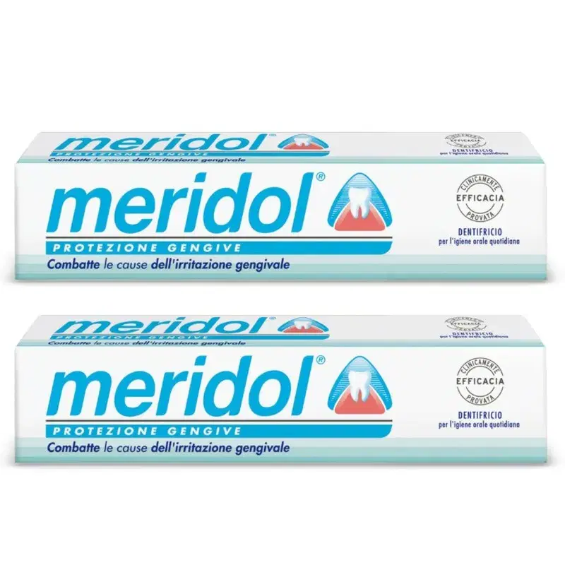 Meridol Dentifricio Bipack per Gengive Irritate 2x75 ml