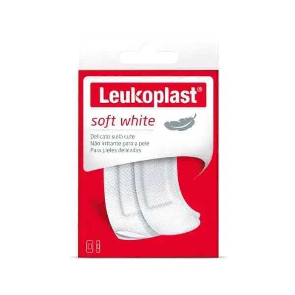 Leukoplast Soft White Cerotti Delicati sulla Cute 20 Pezzi Assortiti