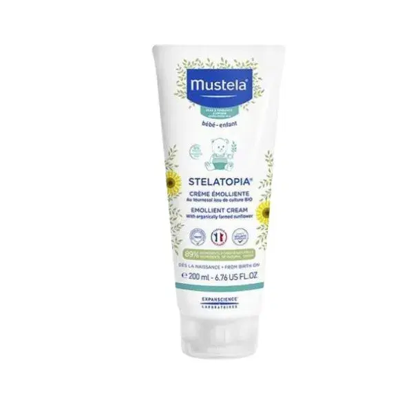 Mustela Stelatopia Crema Emolliente Pelle Atopica 200 ml