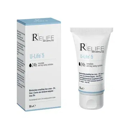 Relife U-life 5 Crema Idratante Cheratolitica Per Pelle Secca 50 ml