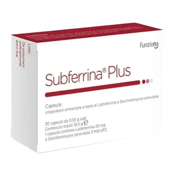 Subferrina Plus Integratore di Lattoferrina 30 Capsule