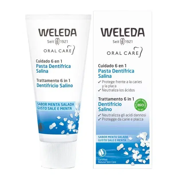 Weleda Dentifricio Salino Senza Fluoro 75 ml