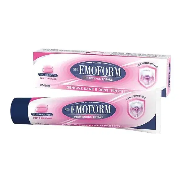Neo Emoform Protezione Totale e Gengive Sane Dentifricio In Gel Gusto Delicato