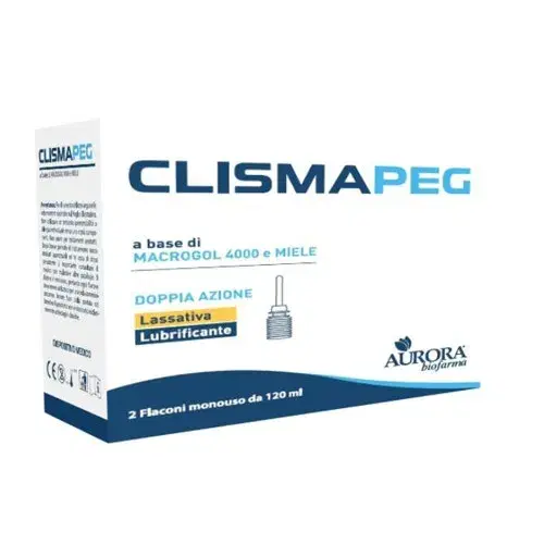 ClismaPeg 2 Flaconi Monouso Da 120ml