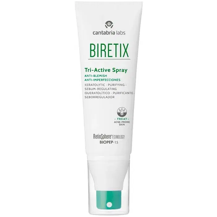 Biretix Triactive Spray Esfoliante Idratante Pelle Acneica 100 ml