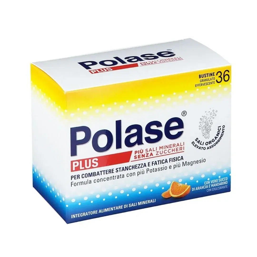 Polase Plus Arancia e Mandarino Integratore per la Stanchezza 36 Bustine