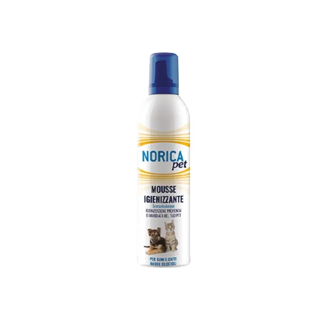 Norica Pet Mousse Igienizzante Azione Profonda e Rapida 400 ml