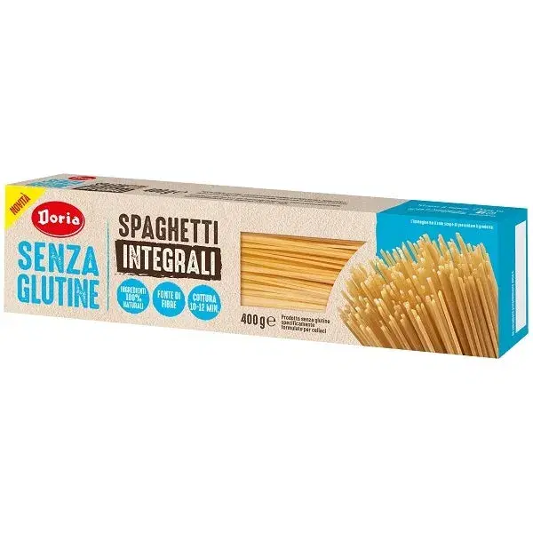 Doria Senza Glutine Spaghetti Integrali 400g
