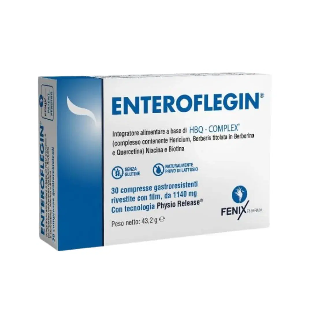 Enteroflegin Integratore Per La Flora Batterica Intestinale 30 compresse