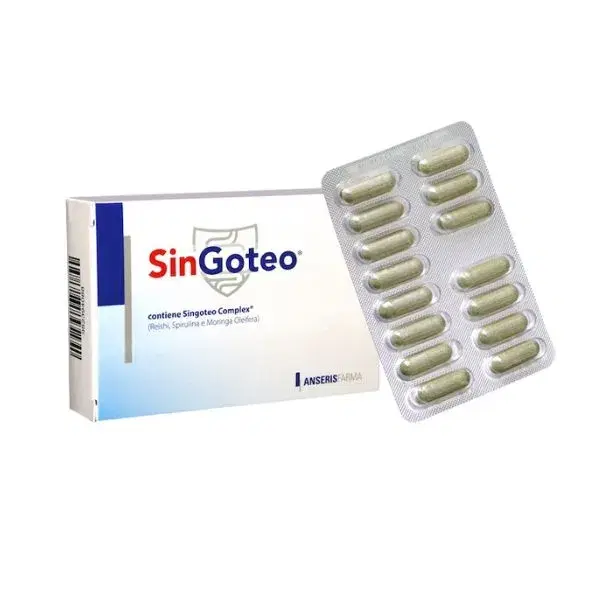 Anseris Farma Singoteo Integratore per la PermeabilitĂ Intestinale 30 capsule