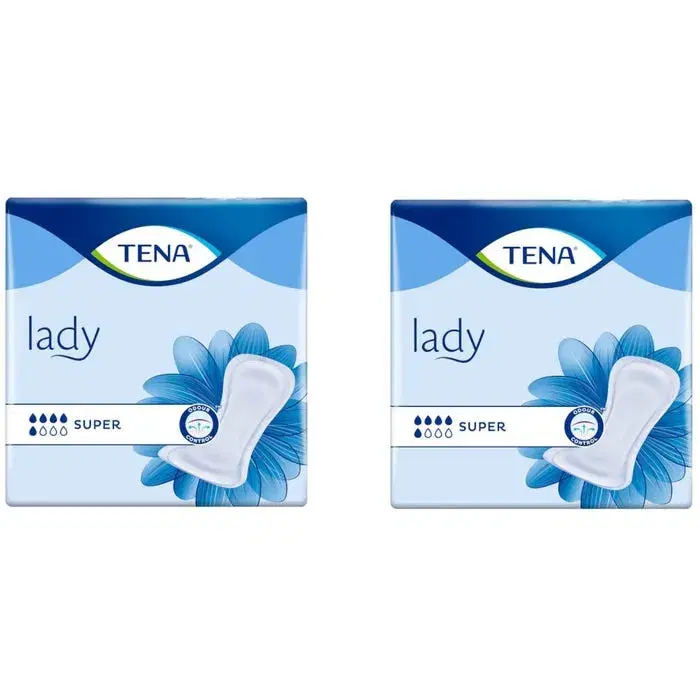 Tena Lady Super Assorbente Incontinenza Leggera 2x15 Pezzi