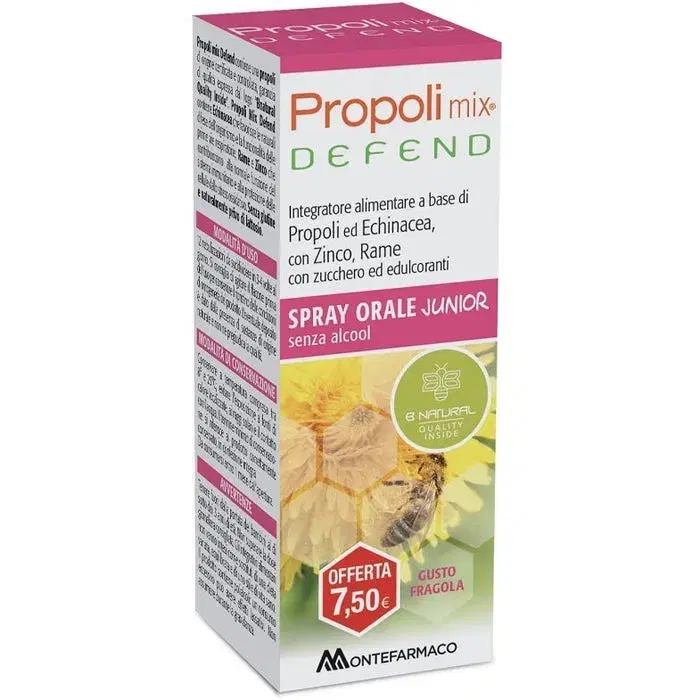 Propoli Mix Defend Spray Orale Junior Integratore 30 ml