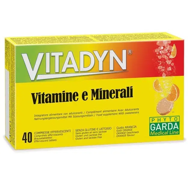 Named Vitadyn Multiminerale Integratore Multivitaminico 40 Compresse Efferv