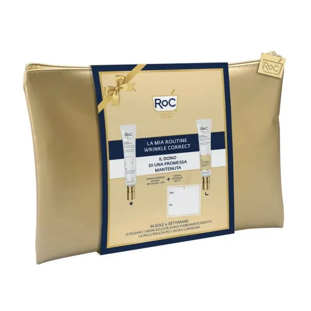 Roc Cofanetto La Mia Routine Wrinkle Crema Antirughe Giorno 30 ml + Notte 30 ml