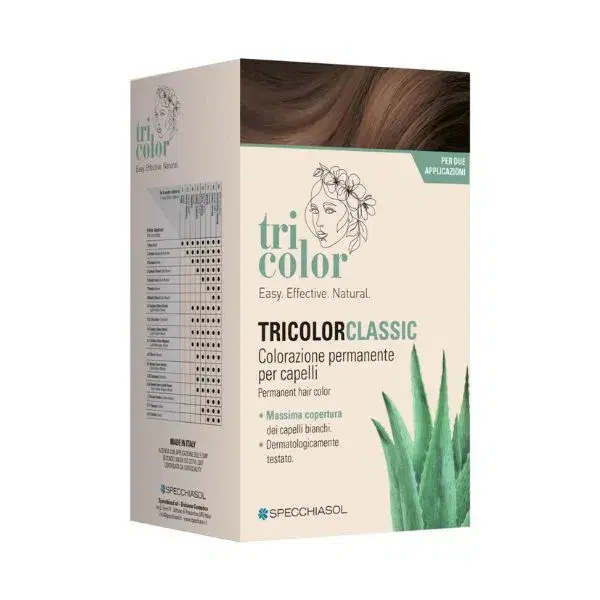 Specchiasol Tricolor Classic Tintura 6,07 Noce Kit Completo