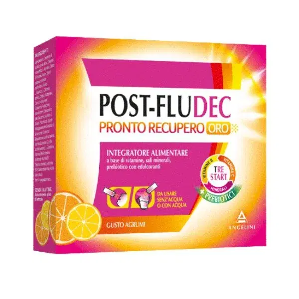 Post-Fludec Pronto Recupero Oro Agrumi 12 Bustine