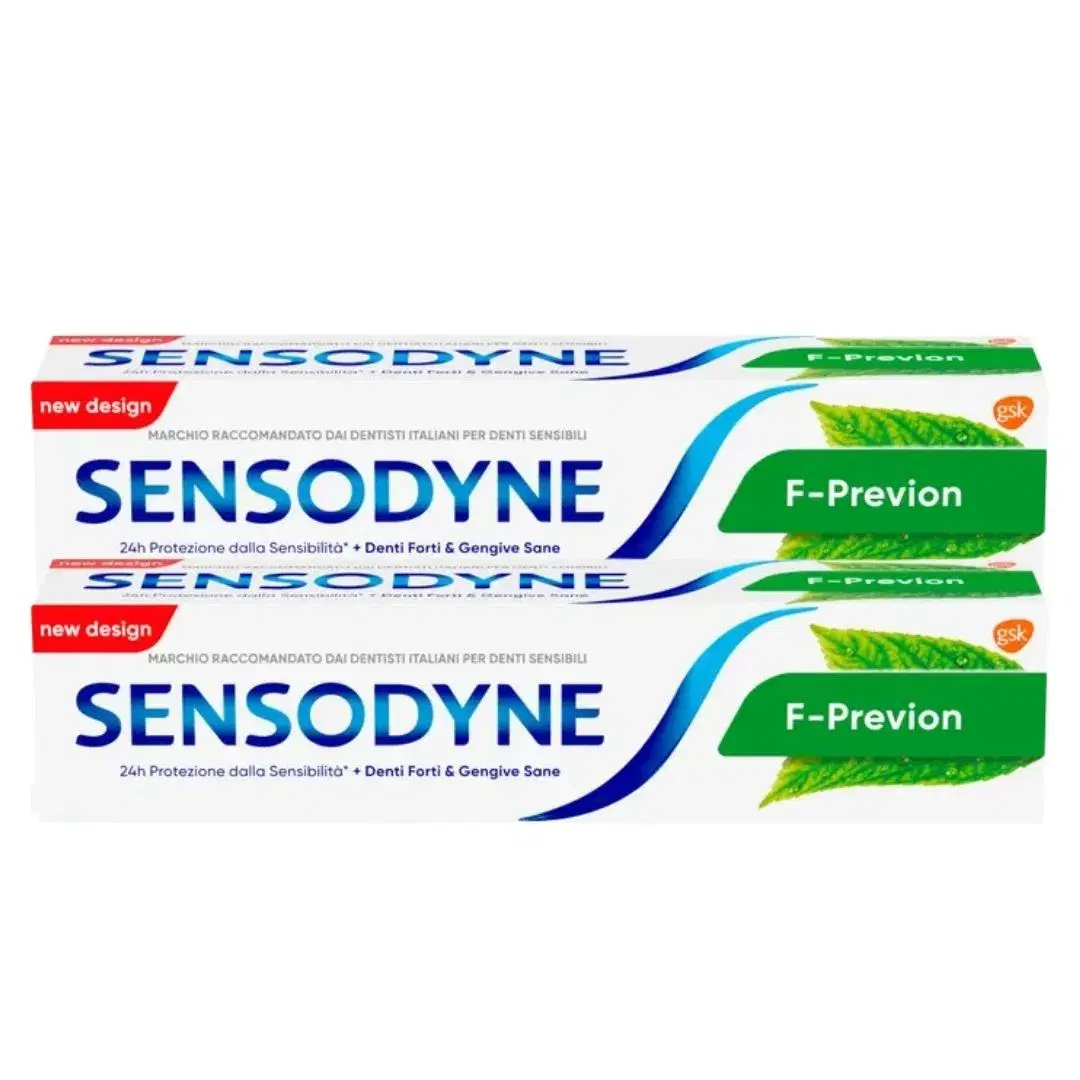 Sensodyne F-Previon Dentifricio per i Denti Sensibili 2 x 75 ml