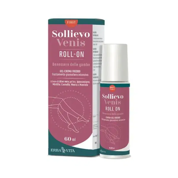 Erba Vita Sollievo Venis Roll On Per Gambe Pesanti 60 ml