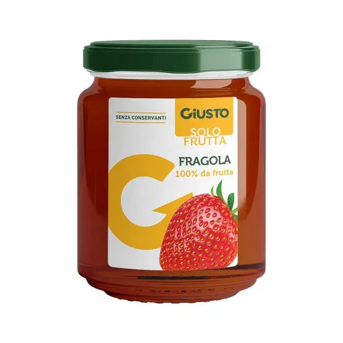 Giusto Solo Frutta Marmellata Fragola 284g