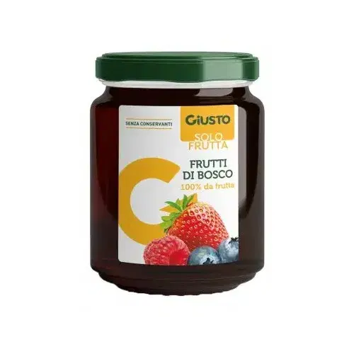 Giusto Solo Frutta Marmellata Frutti Rossi 284g
