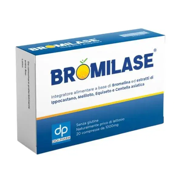 Bromilase Integratore Drenante Per Il Microcircolo E Cellulite 20 Compresse