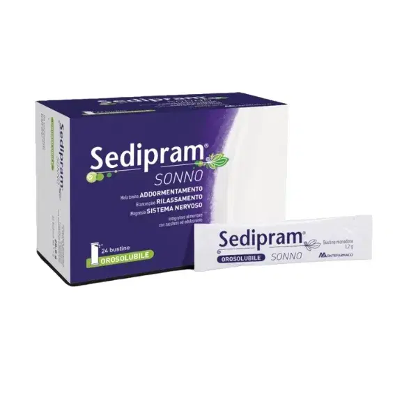 Sedipram Integratore Per Il Sonno 24 Stick Orosolubili
