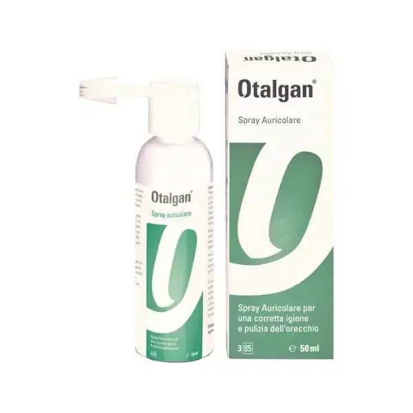 Otalgan Spray Auricolare Per La Pulizia E L'igiene Delle Orecchie Flacone Da 50ml