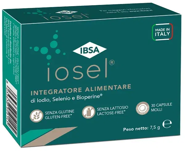 Ibsa Farmaceutici Italia Iosel 30cps Molli