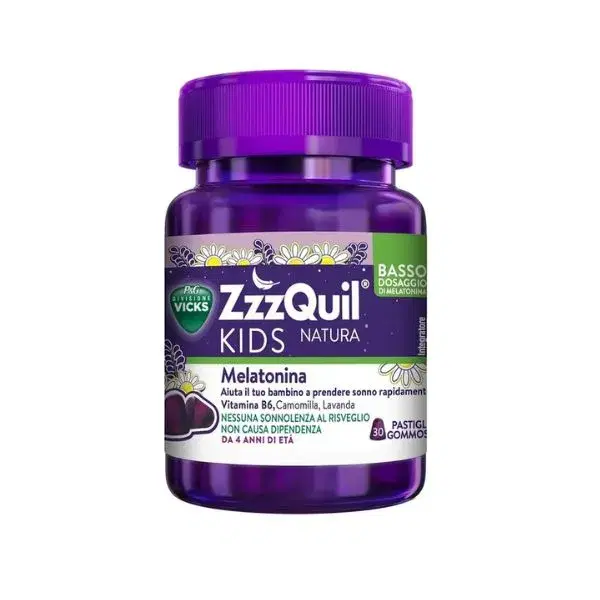 Vicks Zzzquil Kids Natura 30 Pastiglie Gommose
