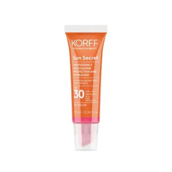 Korff Sun Secret Lip Protezione e Idratazione SPF 30 Color 02 Lampone 10 ml