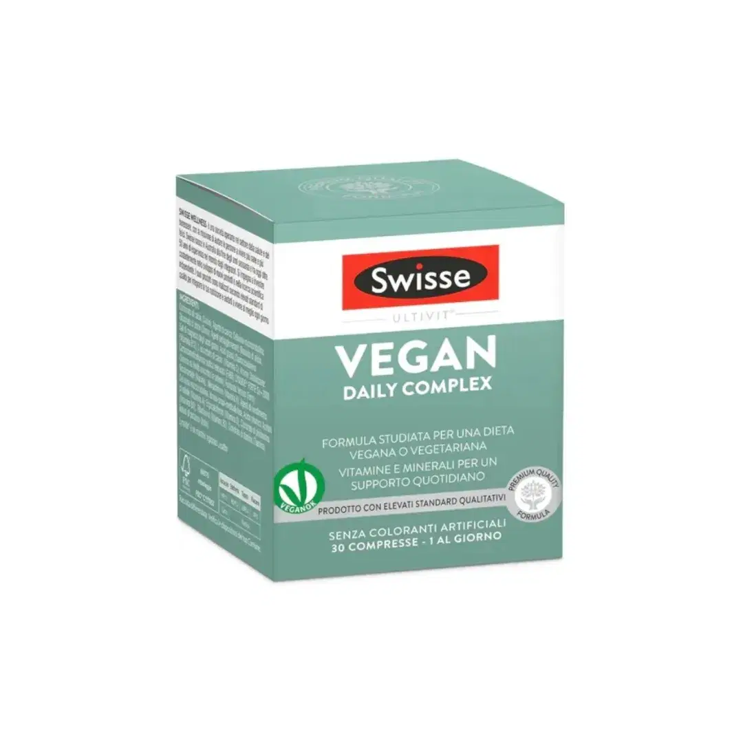 Swisse Ultivit - Vegan Daily Complex Integratore Vitamine e Minerali 30 compresse