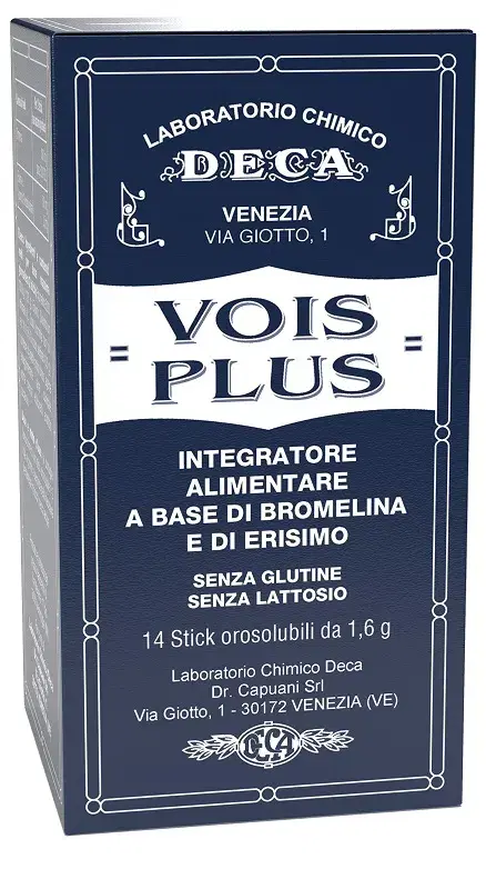 Vois Plus Integratore Orosolubile 14 Stick Vois Plus Integratore Orosolubile 14 Stick