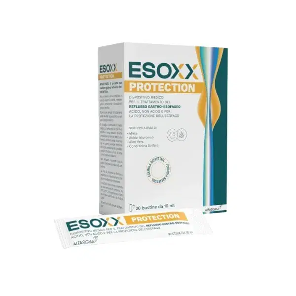 Esoxx - Protection Stick Per Reflusso Gastrico Confezione 20 Stick da 10 ml